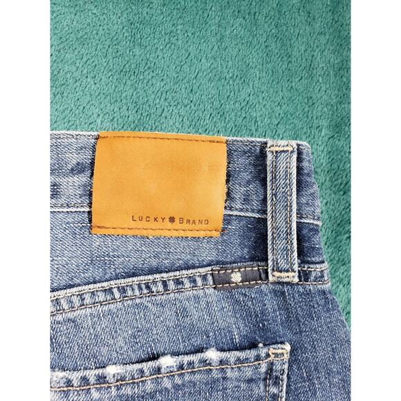 Lucky Brand Jeans Size 6 Womens Blue Stretch Pant Mid Rise Sienna Slim Boyfriend - Picture 14 of 15